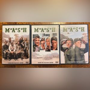 Seasons 1, 2, and 3 of M.A.S.H.- DVD Sets